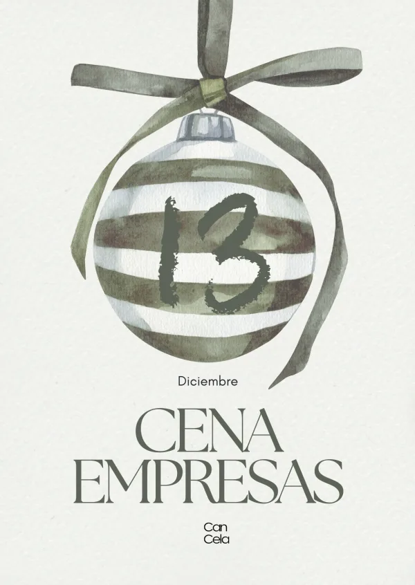 Cena empresas (Día 13/12)