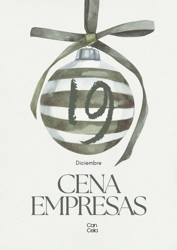 Cena empresas (Día 19/12)